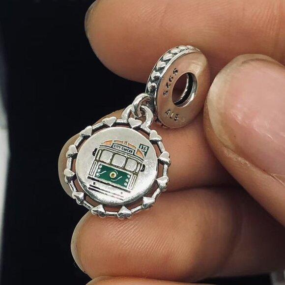 ✨🔥Pandora Melbourne Tram Dangle Charm Pendant - Picture 1 of 4